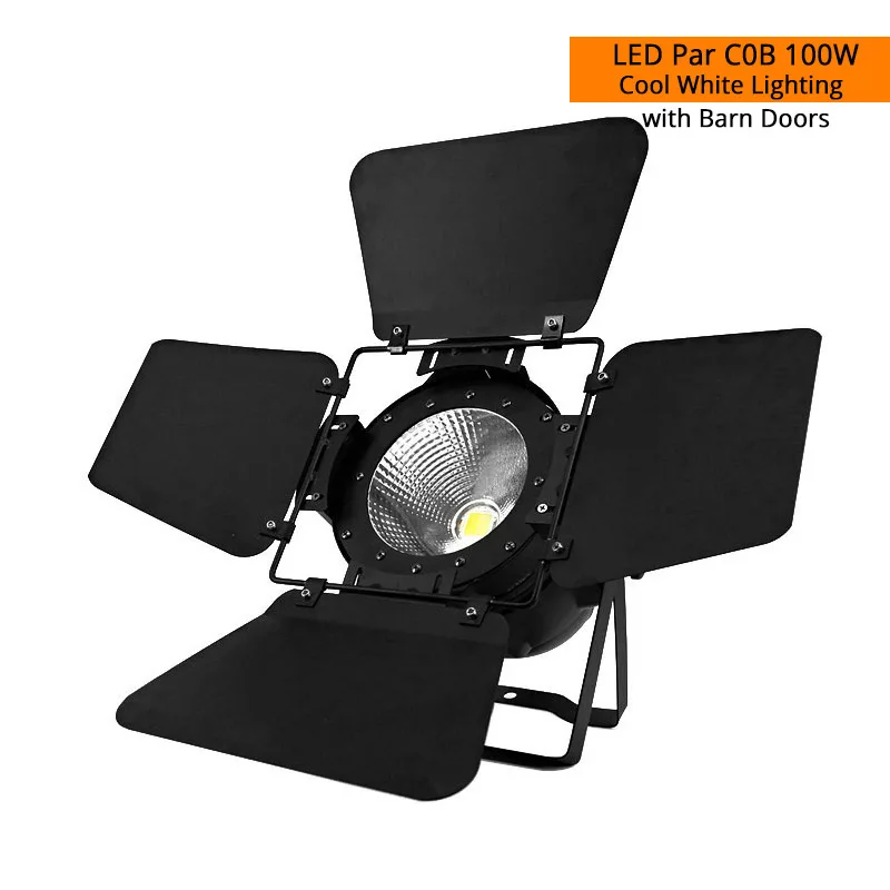 100W Cool White Новинка, светодиодный прожектор 200 Вт, алюминиевый корпус, белый/теплый белый цвет, для сцены/театра/небольших клубов и баров - Цвет: 100W Cool White
