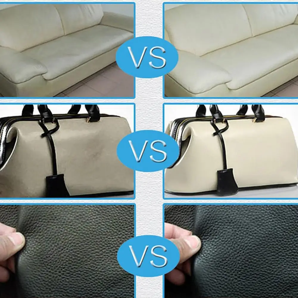 

sofa cleaner eather Refurbishing Repair Cream Cleaner Kit for Auto Car Seat Sofa Coats Shoes Holes Scratch Cracks Rips Restore