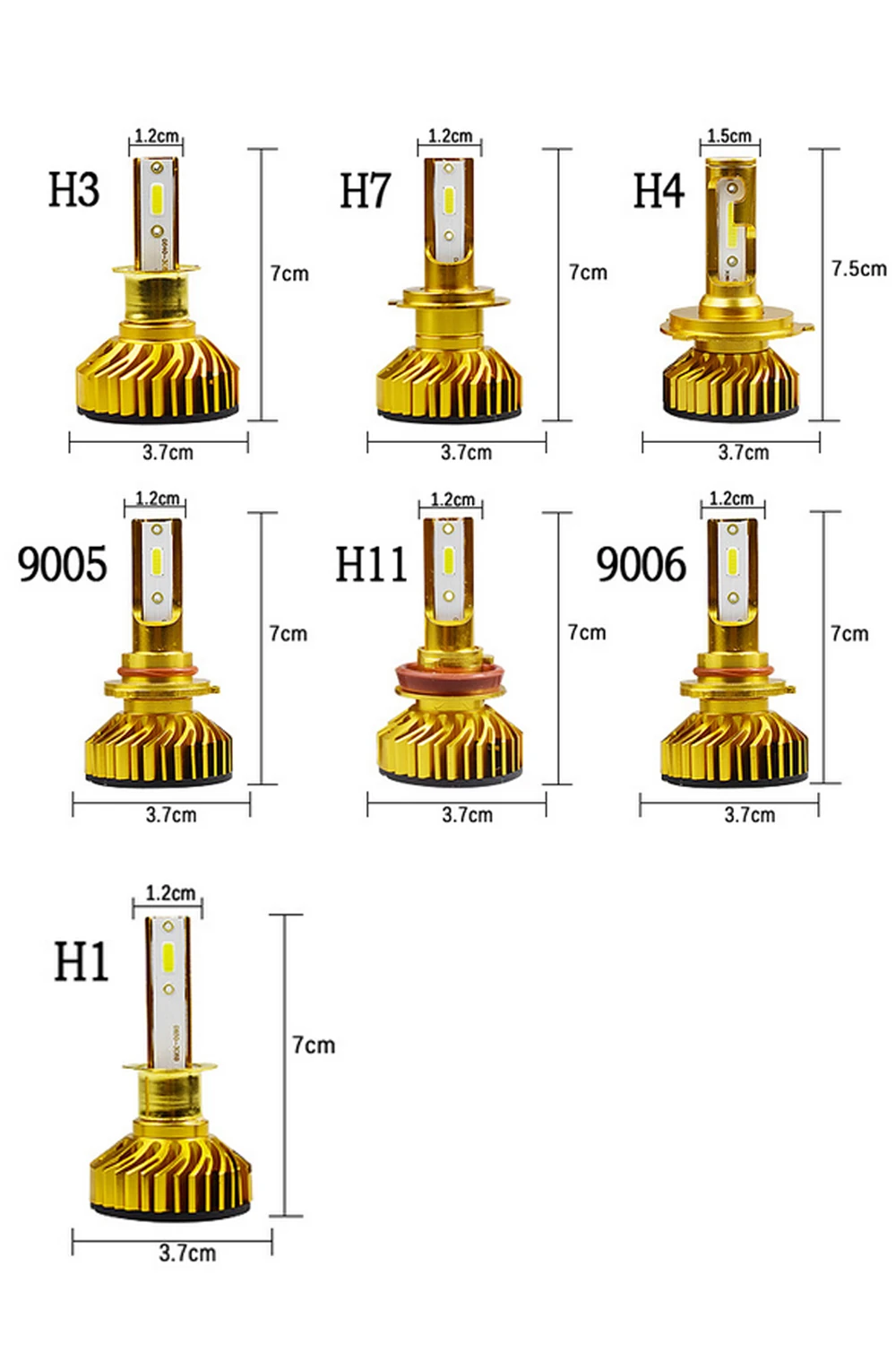 H7 светодиодный H4 светодиодный H11 Автомобильный свет фар лампа 10000LM H8 H1 HB3 9005 9006 880 H27 H9 100 W 6000 K 12 V 24 V Авто HB4 светодиодный