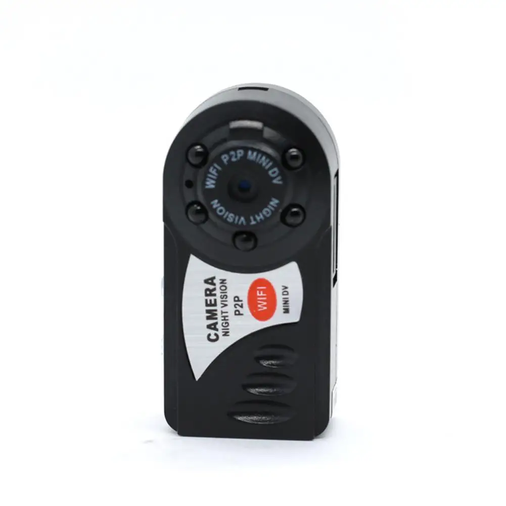 Карта 16GB + беспроводная Wi Fi Q7 камера Мини P2P DV видеорегистратор DVR ночное