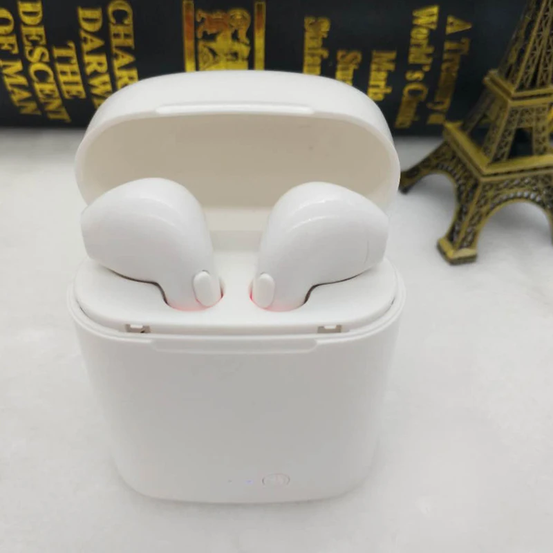 I7S портативные bluetooth-наушники мини-гарнитура музыкальные наушники стерео bluetooth-гарнитура с зарядным устройством наушники микрофон