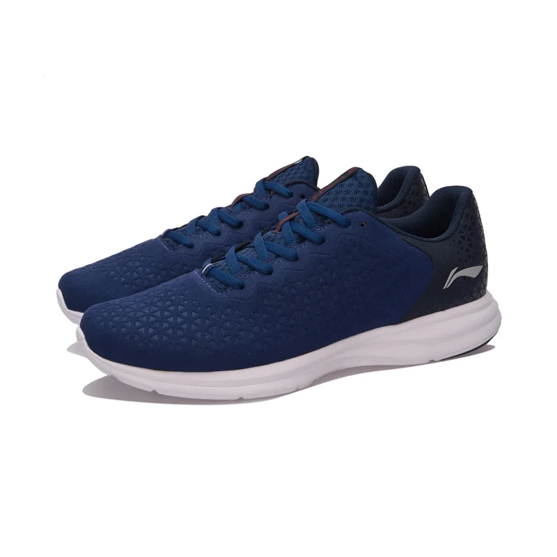 Li-Ning/Мужская обувь EZ RUN, светильник, вес, кроссовки, анти-скользкая подкладка, спортивная обувь, дышащие кроссовки ARBM053