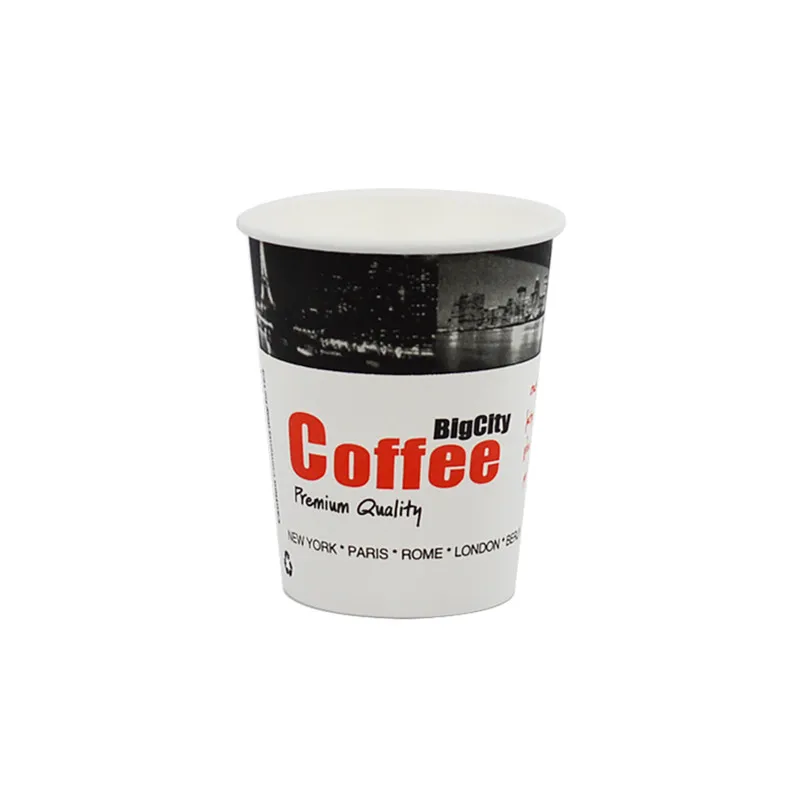 only cup 50 шт креативные одноразовые чашки вечерние день рождения, празднование милости бумажный стаканчик для напитков кофе чай на вынос упаковки кружки с крышками - Цвет: only cup