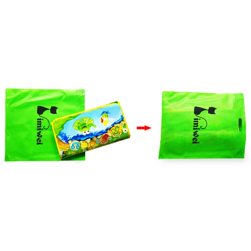 Музыкальный коврик детское одеяло для игр цветное пианино с животными