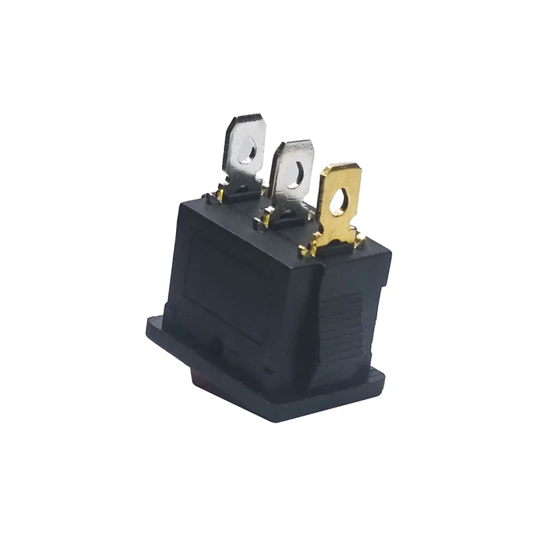 5 шт./лот KCD1 21*15 3 Pin LED 250 в 6A выключатель лодки оснастка SPST вкл. выкл. Рокер