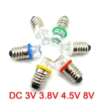 e10 screw led light bead indicator lamp 3v 3 8v 4 5v 8v student experimental small light ball