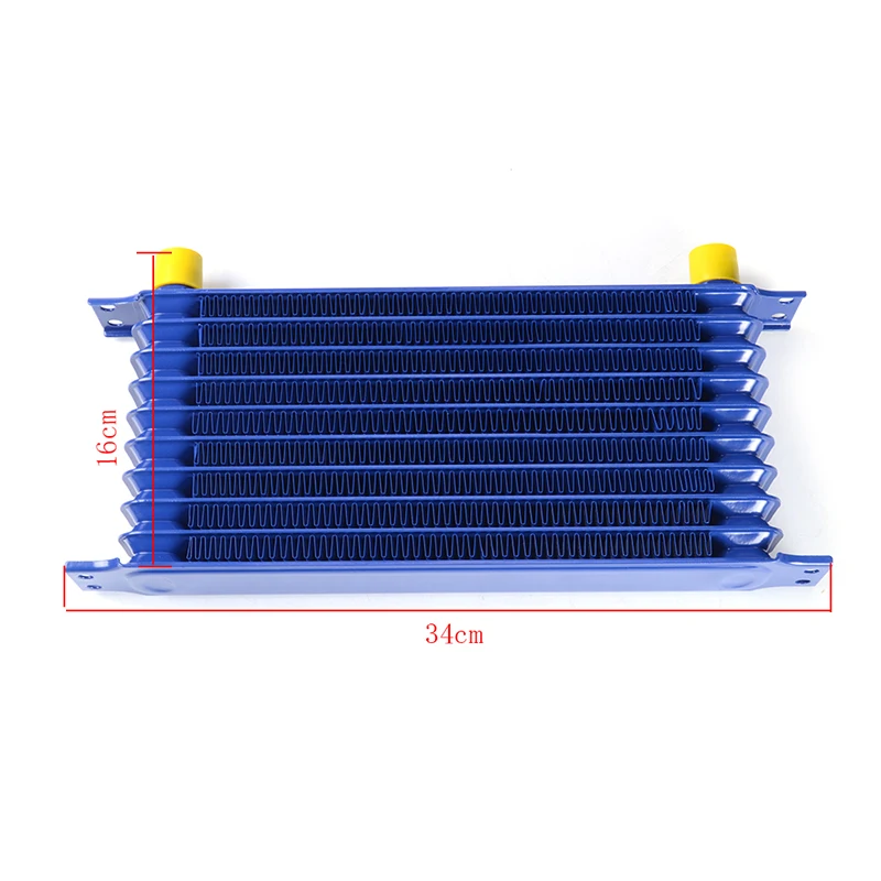 Алюминиевый радиатор коробки передач 10 рядов синего цвета|raditor|speedwayspeedway racing |