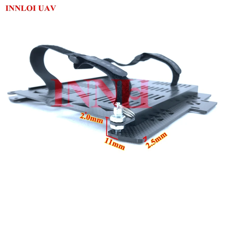 Лоток аккумулятора DIY с направляющей для сельскохозяйственного дрона