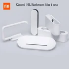 Xiaomi HL 5 в 1 гаджеты для ванной комнаты держатель mijia чехол для мыла держатель для туалетного рулона для умного дома xiaomi Mijia