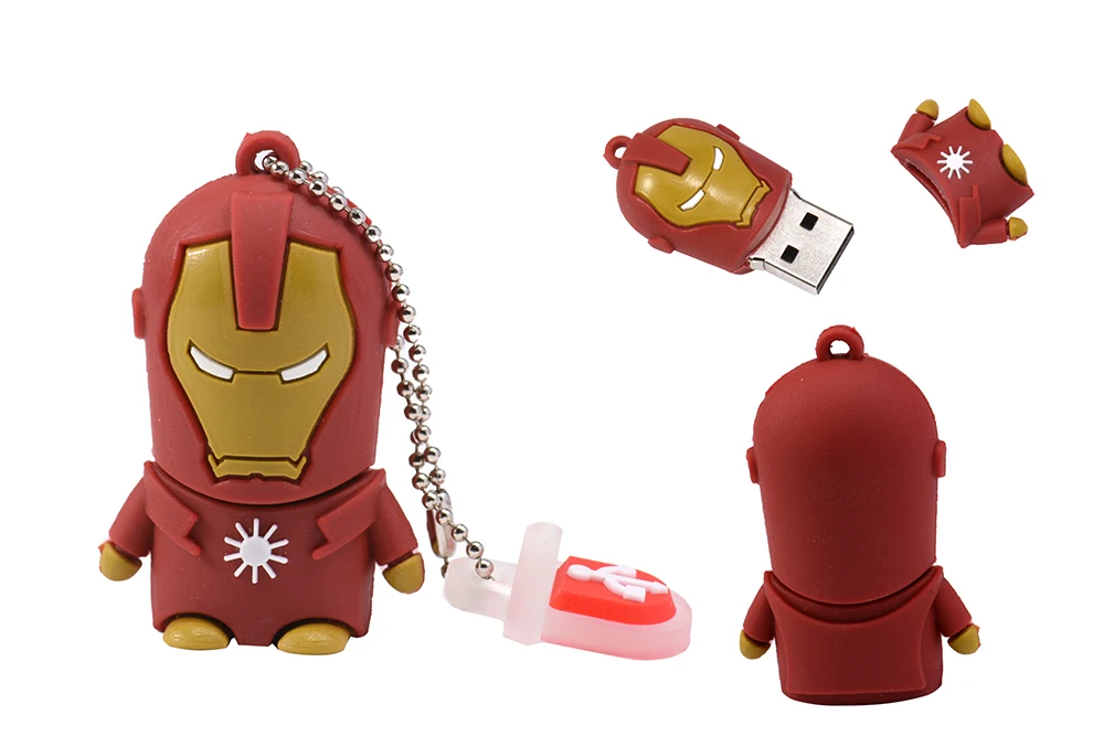 JASTER Горячая высокоскоростной флеш-накопитель USB 3,0 4 ГБ 8 ГБ 16 ГБ 32 ГБ 64 Гб мультфильм супергерой Супермен Бэтмен серии USB memory stick