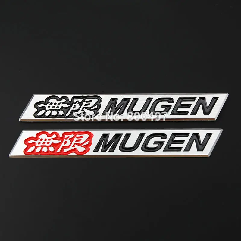 Новинка 3D эмблема из алюминиевого сплава для автомобиля Mugen PowerCar аксессуары