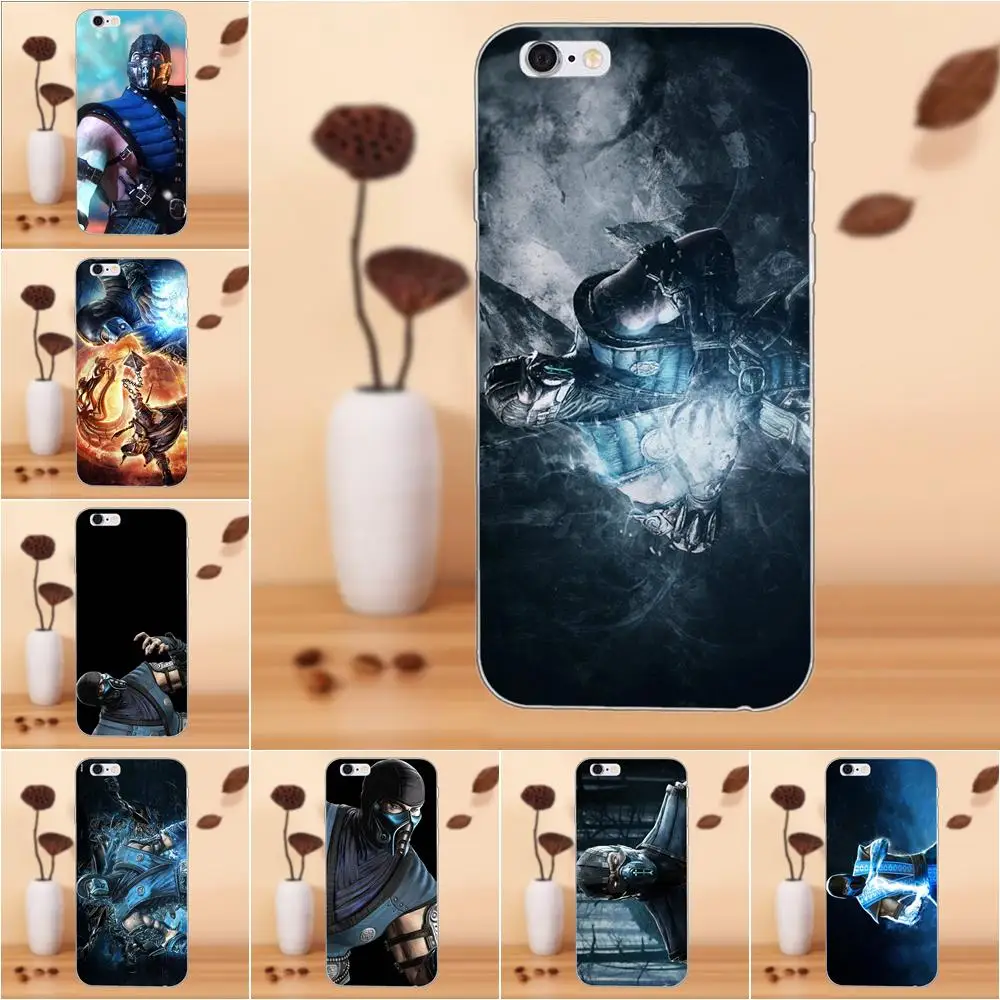 Mortal Kombat Sub-zero ниндзя Новинка чехол для телефона Galaxy J1 J2 J3 J330 J4 J5 J6 J7 J730 J8 2015 2016 2017 2018