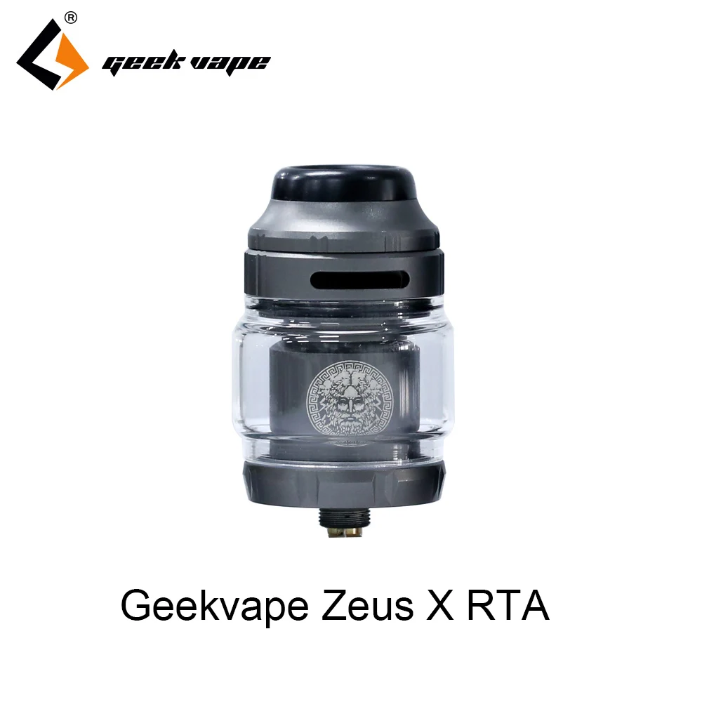 Электронная сигарета vape Танк Geekvape Zeus X RTA 4,5 мл емкость бака с 810 Delrin капельным наконечником бак rta vs zeus dual/AMMIT MTL