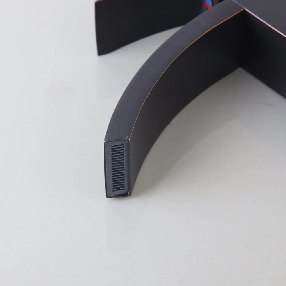 KEMAIDI Великобритания ванная комната черный масло втирают бронзовый смесители