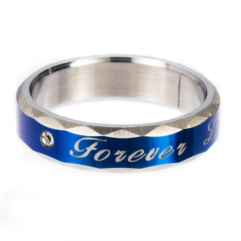 Женское кольцо Gaxybb forever love/мужское из нержавеющей стали модное ювелирное изделие