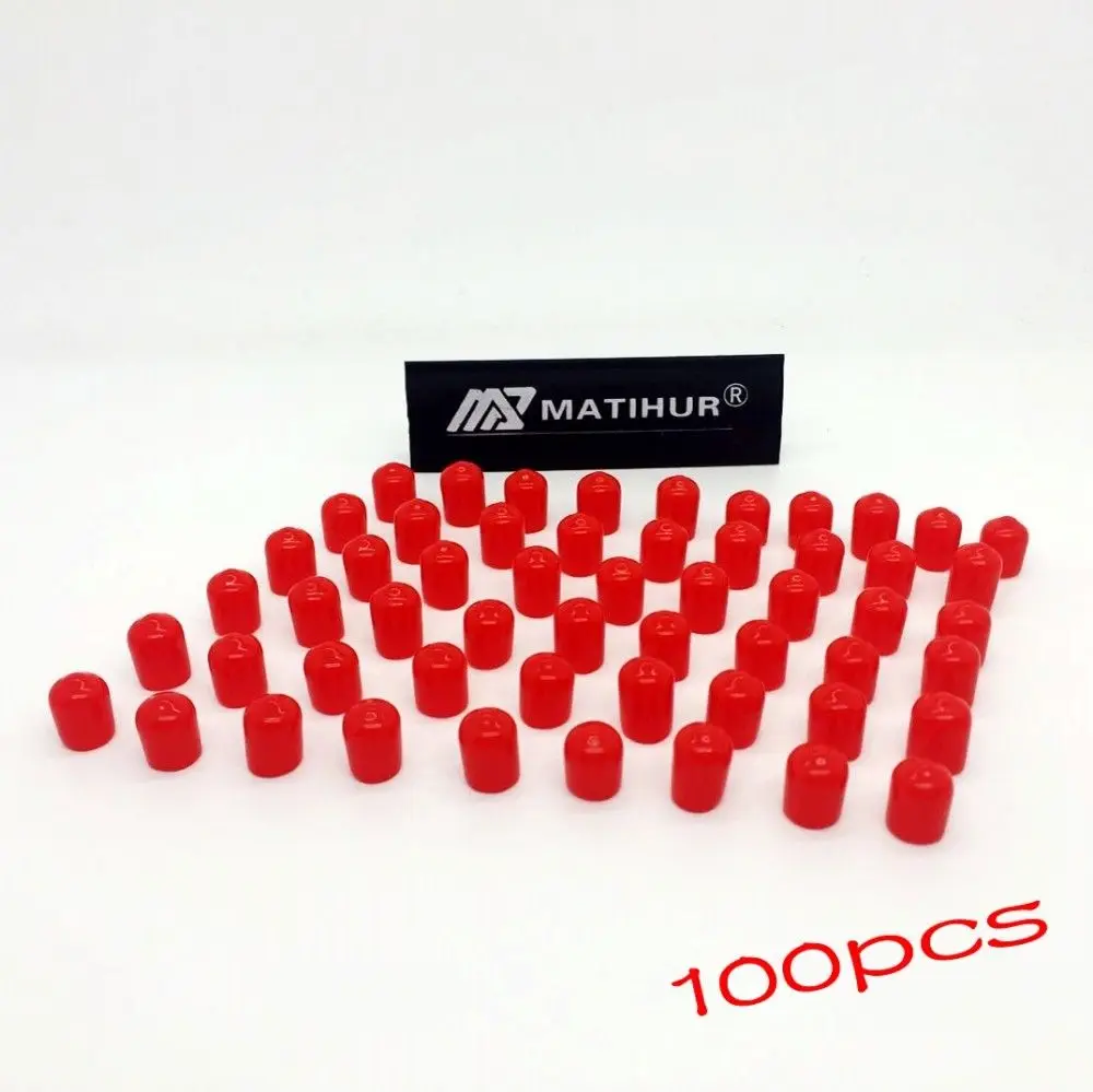 100 RCA разъем протектор Защитная крышка от пыли для AV трубка приемника OFC 3 цвета аудио усилитель(выбрать цвет) матихур Hi-end