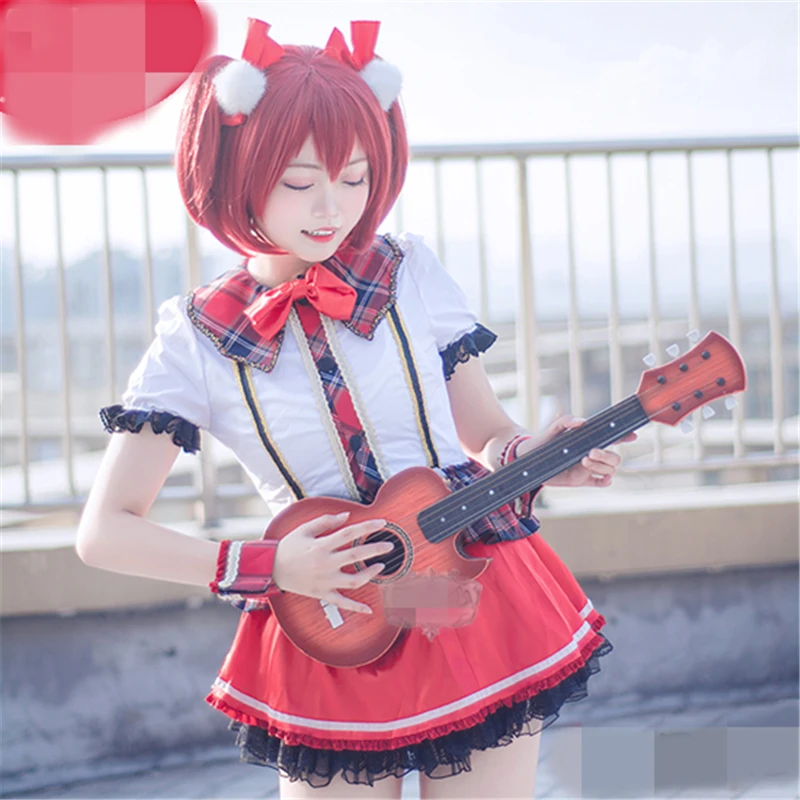 Косплей на Хэллоуин Lovelive Sunshine Aqours 1 список Поющий концерт Kurosawa Ruby косплей костюм