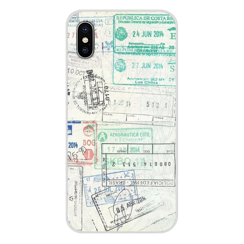 Для Nokia 2 3 5 6 8 9 230 3310 1 7 Plus для LG Q6 X прозрачный мягкий чехол Ретро почтовая карта