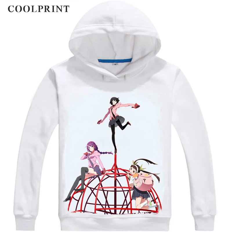 Толстовки Owarimonogatari с капюшоном Толстовка Аниме Манга Ошино ОГИ мем племянница