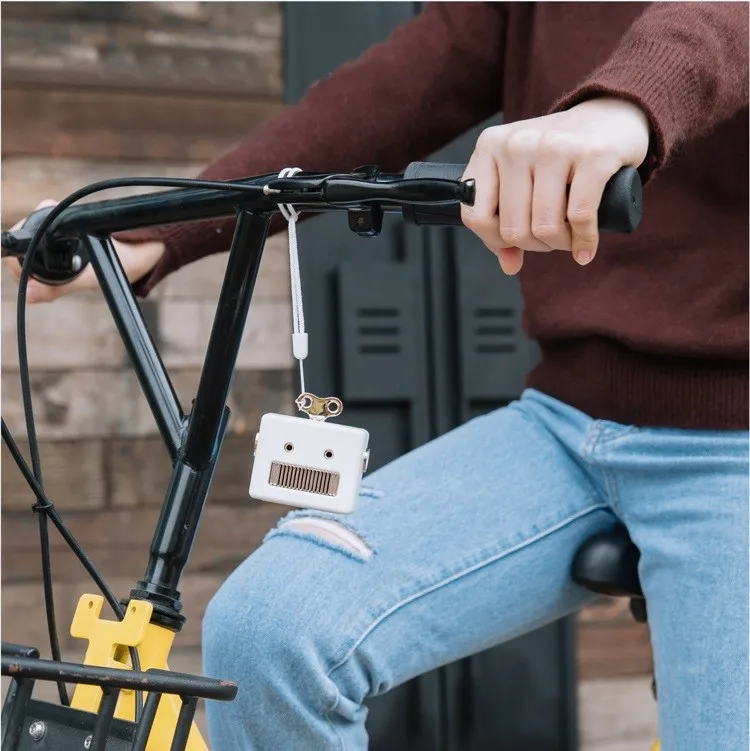 Мини Портативный Симпатичный робот smart bluetooth Динамик с музыкой звонки Hands Free для