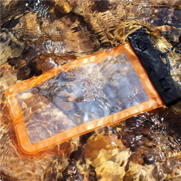 Orang Герметичный водонепроницаемый чехол, чехол для телефона s для iPhone 7, 6, 6s Plus, 5S, samsung Galaxy S7, S6, S5, S4 edge plus, мобильные телефоны - Цвет: Orang