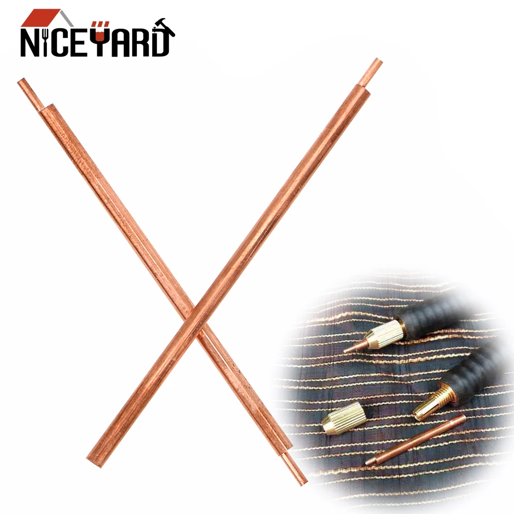 NICEYARD 3x80 мм Сварочные ножки игла из алюминия и меди точечный сварочный штифт