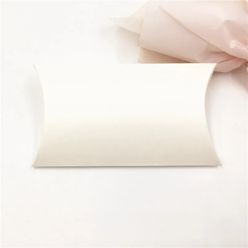 White 24 шт./лот 12,5x7,5x2 см Роман подушки детские вышивка крестом картины Подарочный мешок бумага сумка для банкета день рождения ко Дню Св - Цвет: White