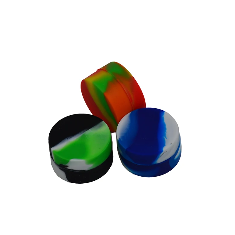 2pcs 6ml Bho Silicone Slick oil Containers Silicon Dab Wax Jar Seals butane Oil Concentrate Storage Box | Дом и сад