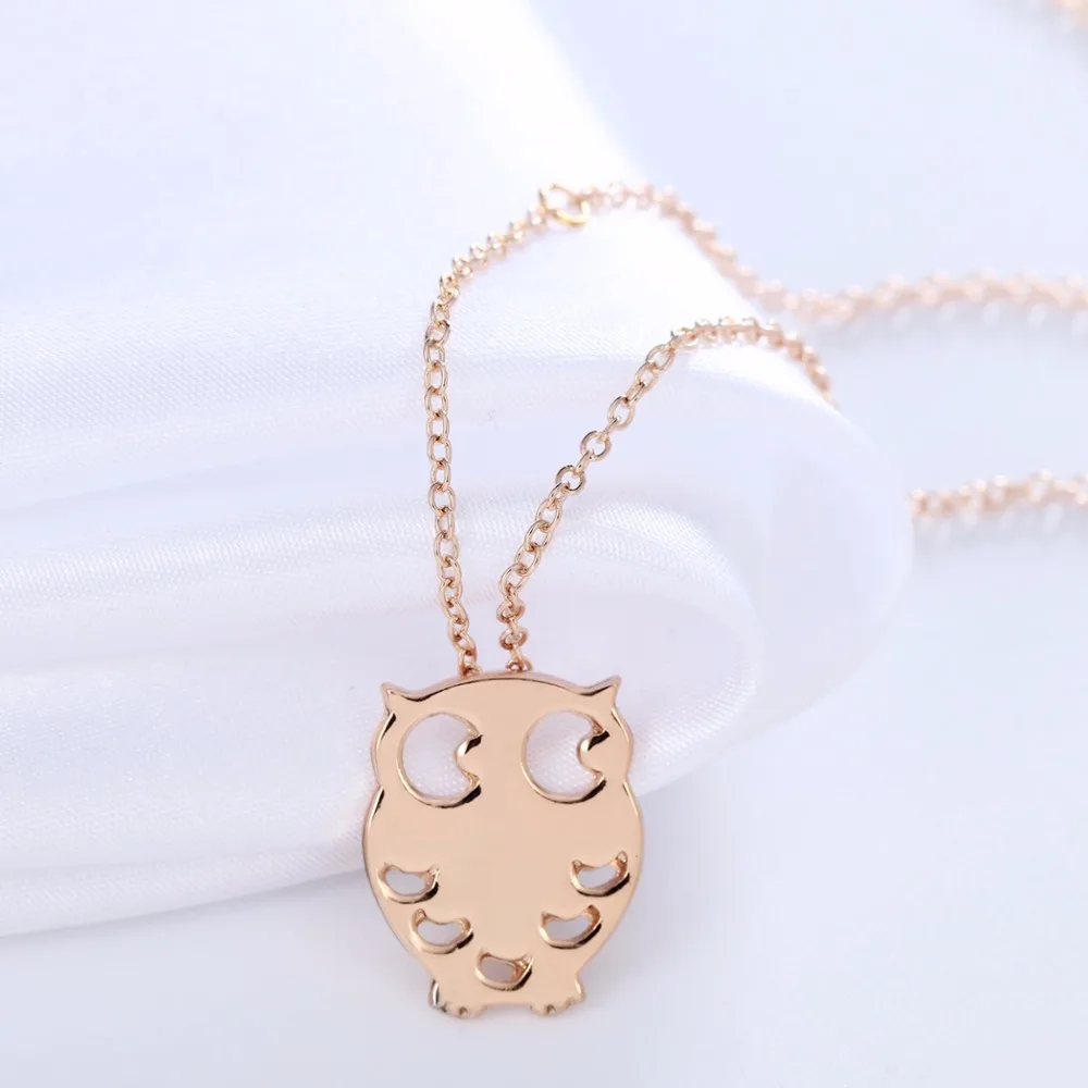 10 шт. Женская цепочка с подвеской в виде совы|owl pendant necklace|necklace wholesalenecklaces for women |