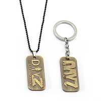 new game keychain new style necklace tag this is your story words tag pendants metal men choker keyring chaveiro accessory