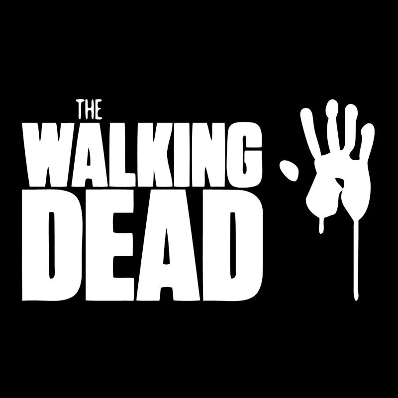 17 5 см * 10 модная виниловая наклейка Ходячие мертвецы Кровавая рука автостайлинг