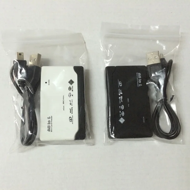 Все в 1 кардридер USB 2 0 компьютер ноутбук смартфон компоненты Micro SD XD MMC MS CF SDHC TF