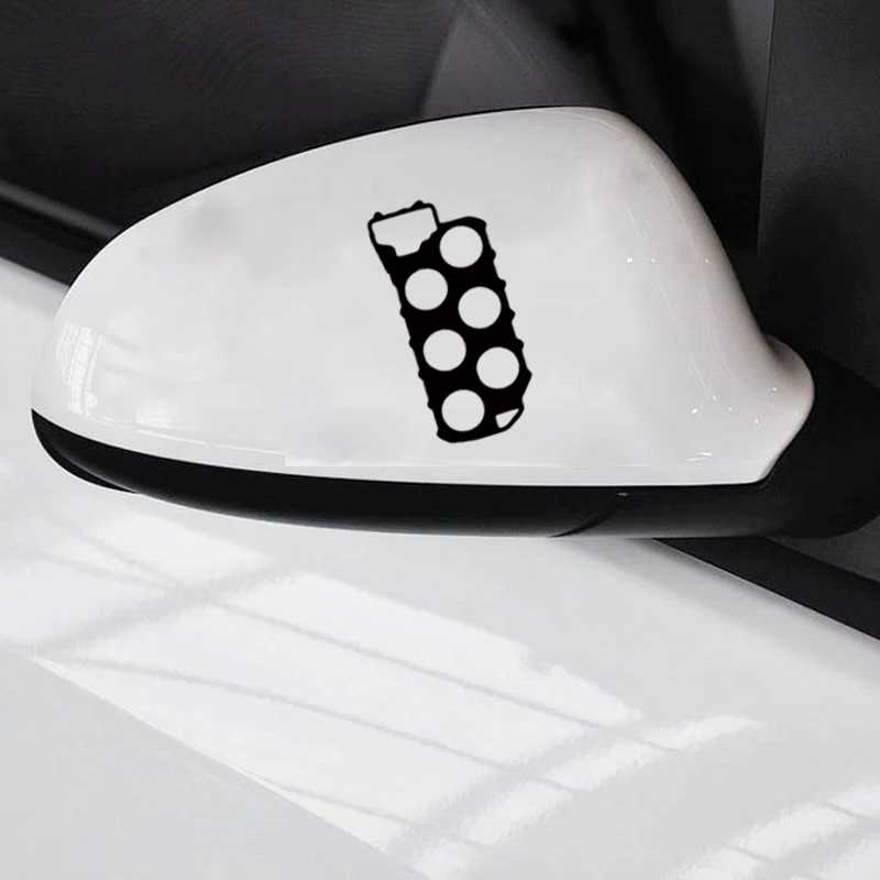 Новый продукт для набивки головы забавная виниловая наклейка привлекательный