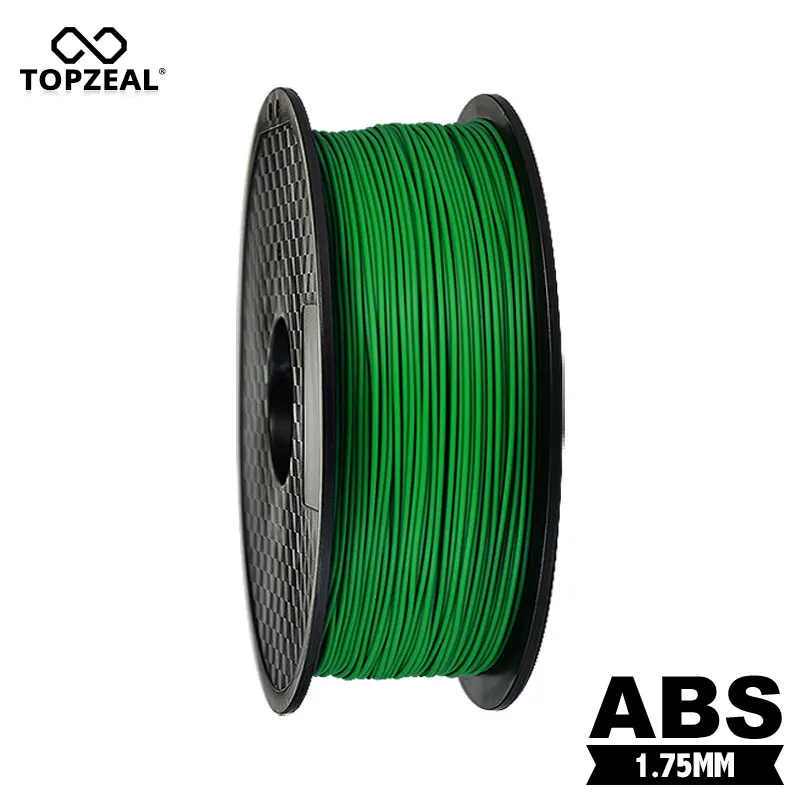 TOPZEAL ABS Green 1.75mm Filament 3D Printing Materials Top 