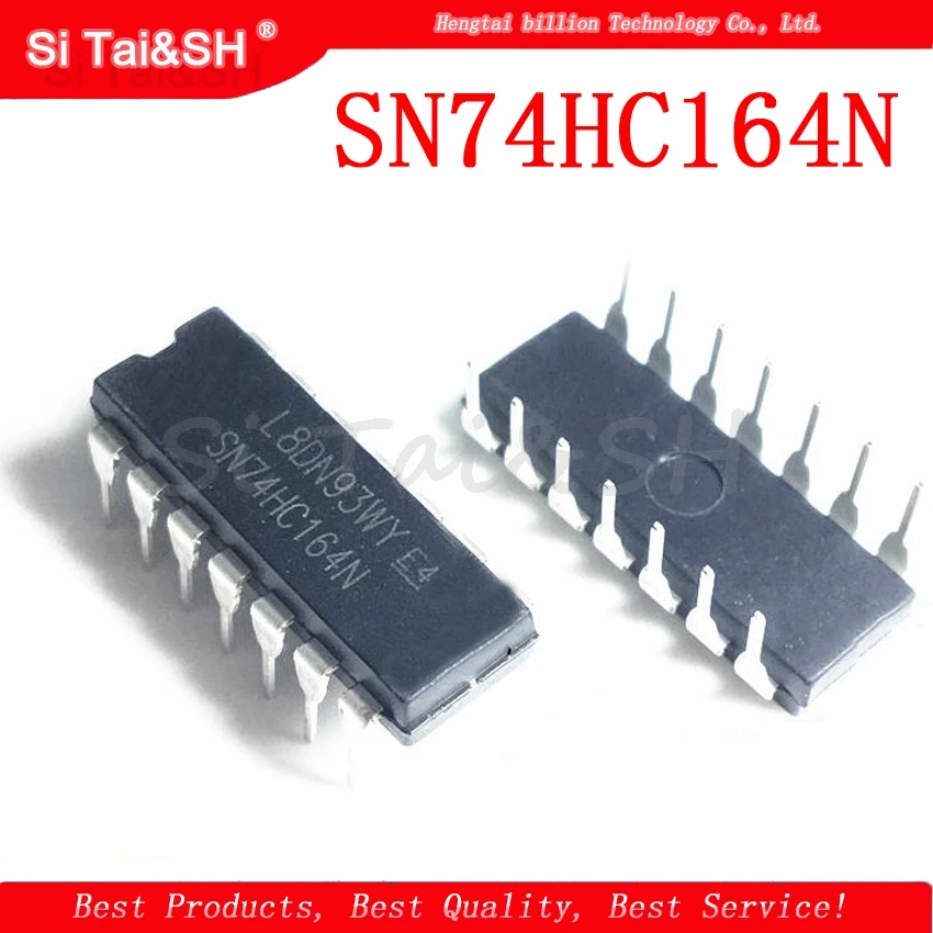 10 шт. SN74HC164N DIP14 SN74HC164 DIP 74HC164N 74HC164 Новый и оригинальный IC | Электронные компоненты