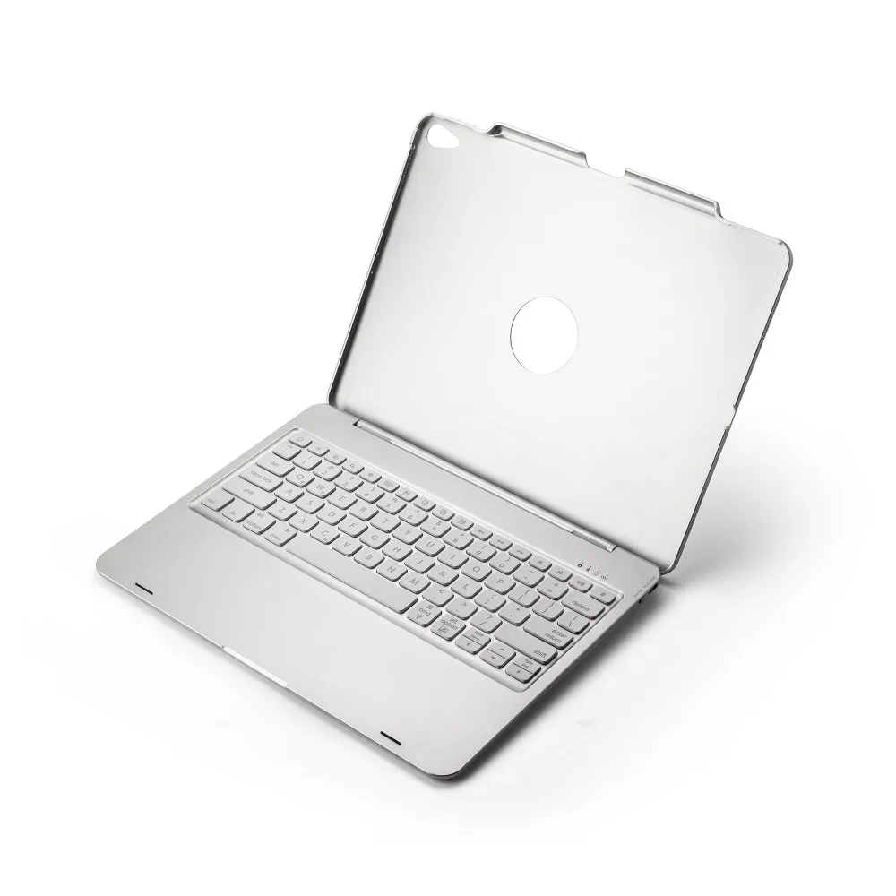 Беспроводной Bluetooth чехол для клавиатуры для iPad Pro 12,9 дюйма с красочным Светодиодный подсветкой
