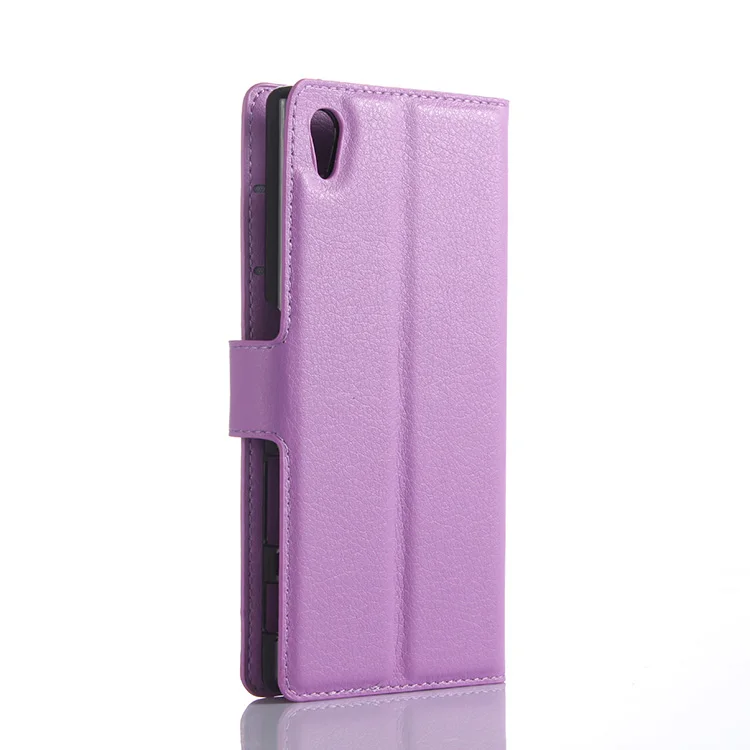 Чехол бумажник для Sony Xperia Z5 E6603 E6653 Dual E6633 кожаный флип чехол E6683 роскошный защитный