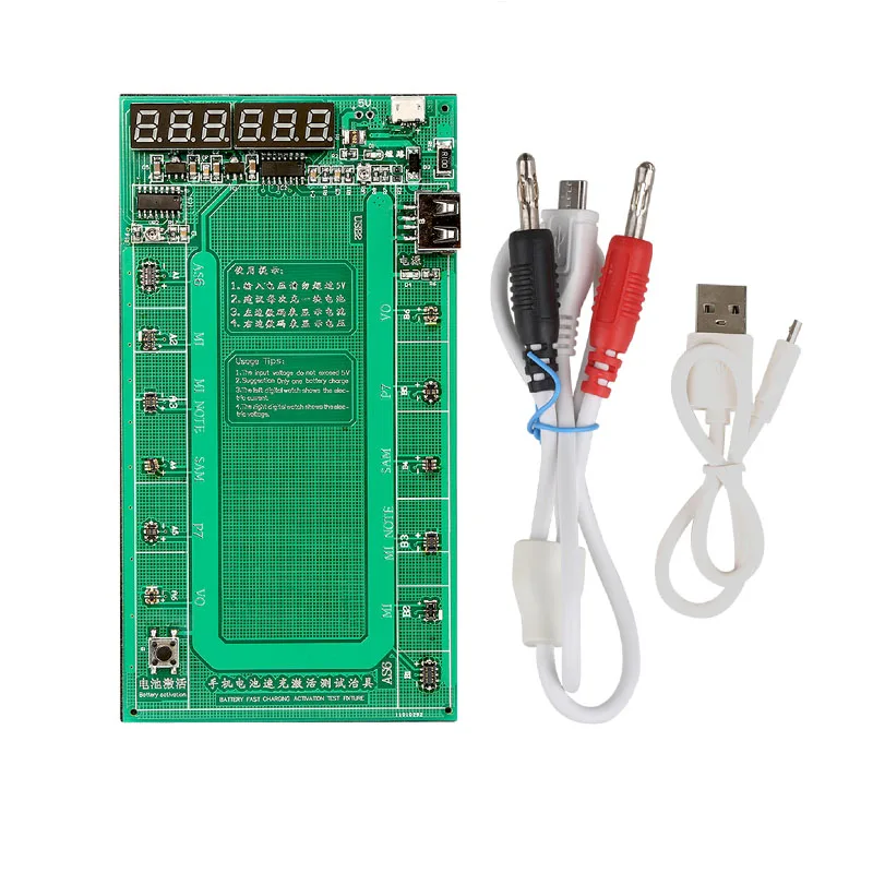

K-9206 профессиональная плата для зарядки аккумулятора с usb-кабелем для всех моделей Huawei Samsung Xiaomi