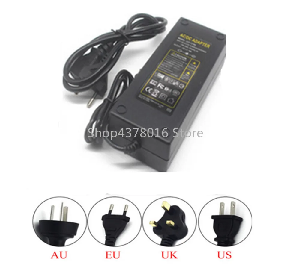 12V 1A 2A 3A 5A 6A 8A 10A Мощность питания для светодиодной ленты EU/US/UK/AU адаптер AC110-220V DC12V