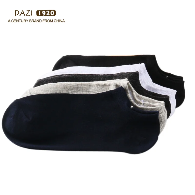 5Pairs Men Cotton White Socks DAZI New Arrival Casual Summer Ankle Mesh Thin Breathable Free Shipping | Мужская одежда
