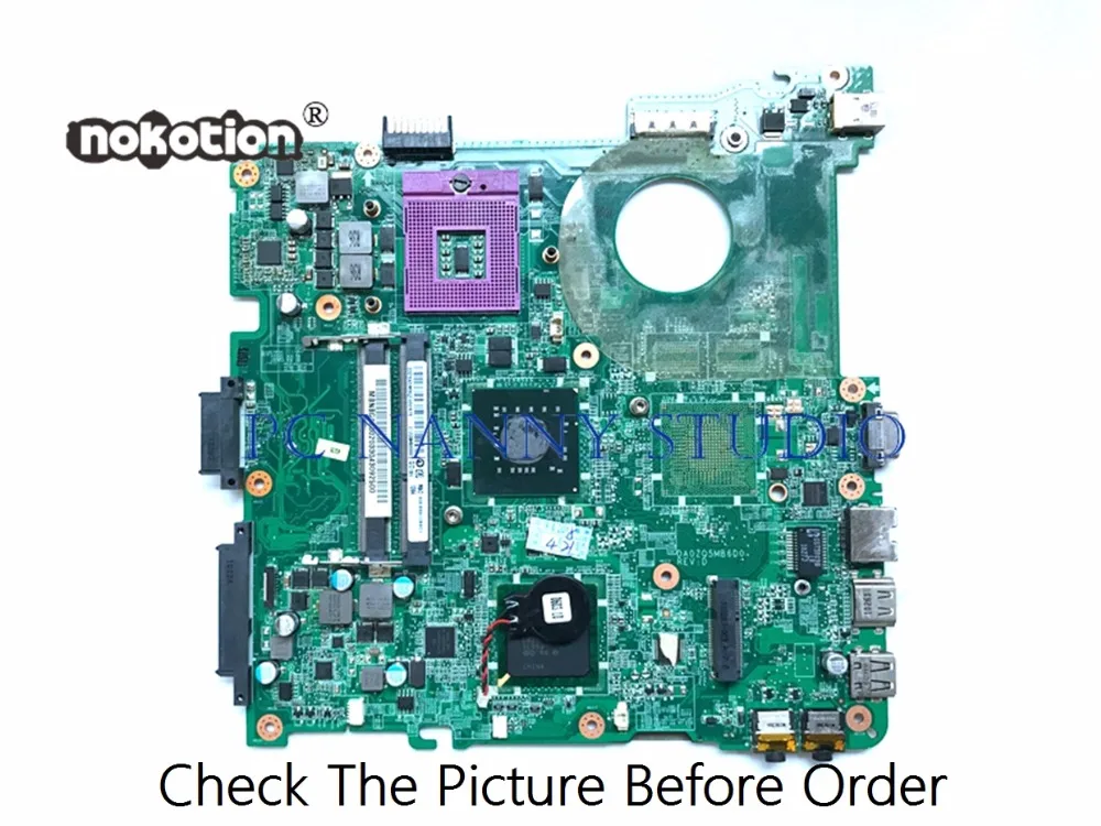 Материнская плата PANANNY для ноутбука acer aspire 4333 4733Z emachines D528 D728 протестированная