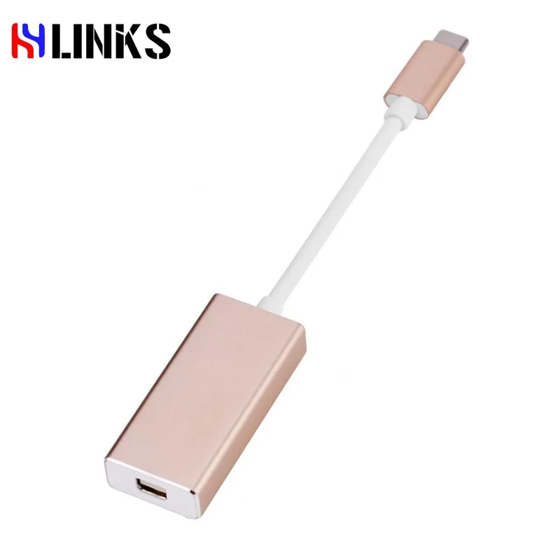 HYLINKS USB 3 1 4 К Тип c для мини Дисплей Порты и разъёмы аудио адаптер C к Mini DP конвертер