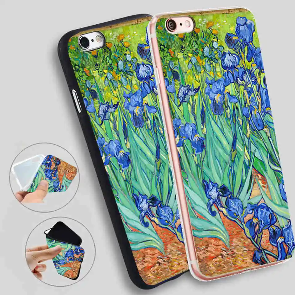 Чехол для телефона с рисунком Винсента Ван Гога чехол iPhone X 5S XR XS Max SE 6 S s 7 8 Plus