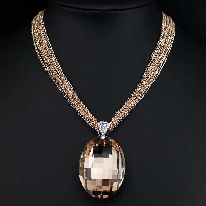 Хрустальное ожерелье ZHUWEI