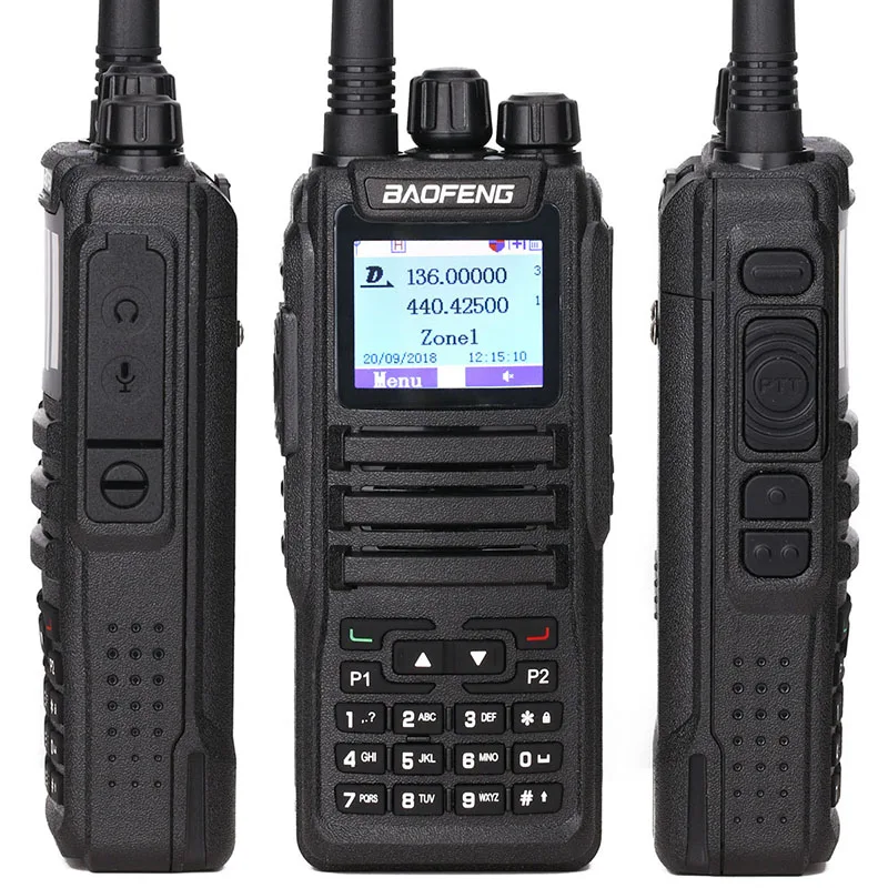Портативная рация Baofeng DM-1701 Talkie с двойным временным слотом DMR цифровой аналоговый