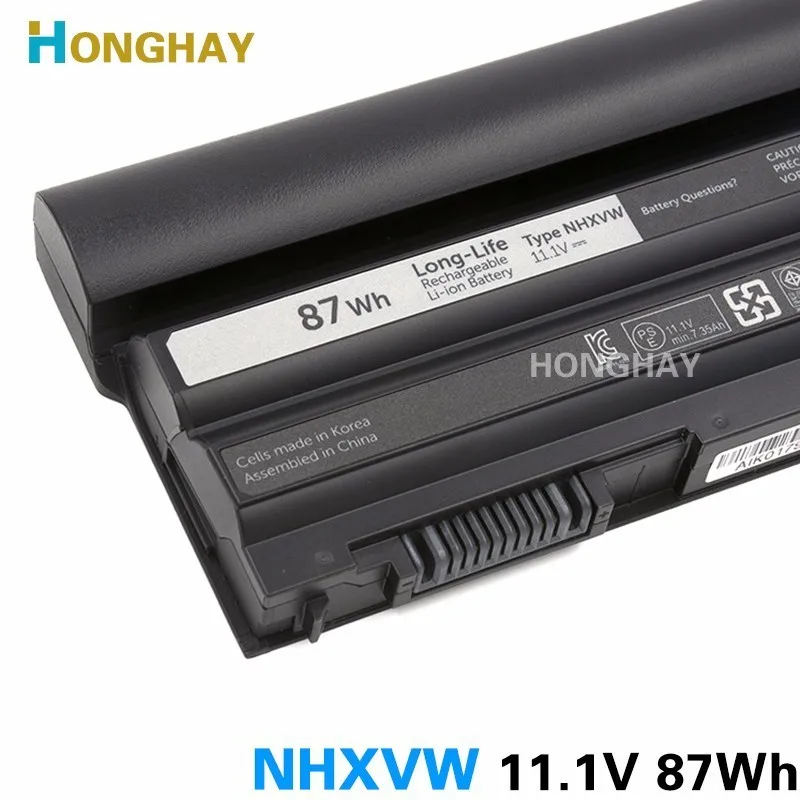 Honghay NHXVW Оригинальный Новый аккумулятор для ноутбука DELL Latitude E6420 E6520 E5420 E5520 E6430 71R31
