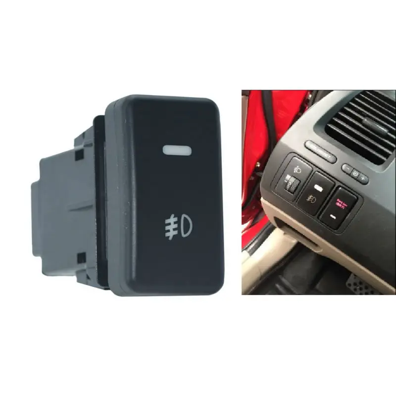 Car Fog Light Switch Daytime Running Lights Button for Honda CRV Fit City Odyssey Accord | Switches &amp Relays