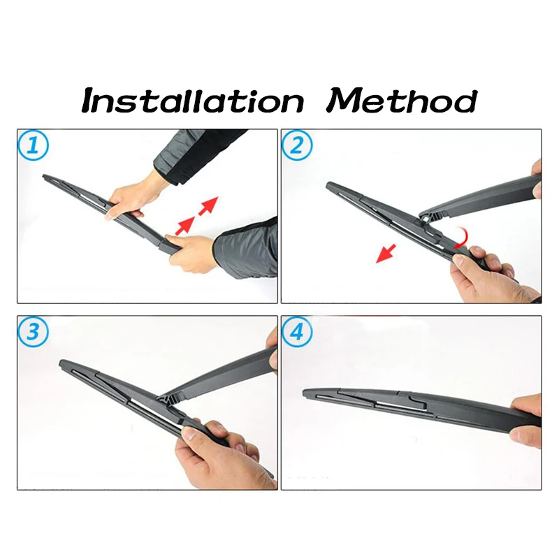 BEMOST Auto Car Rear Wiper Blade Arm Natural Rubber For Dodge Jcuv Hatchback 2009 2010 2011 2012 2013 2014 2015 2016 2017 2018 | Автомобили