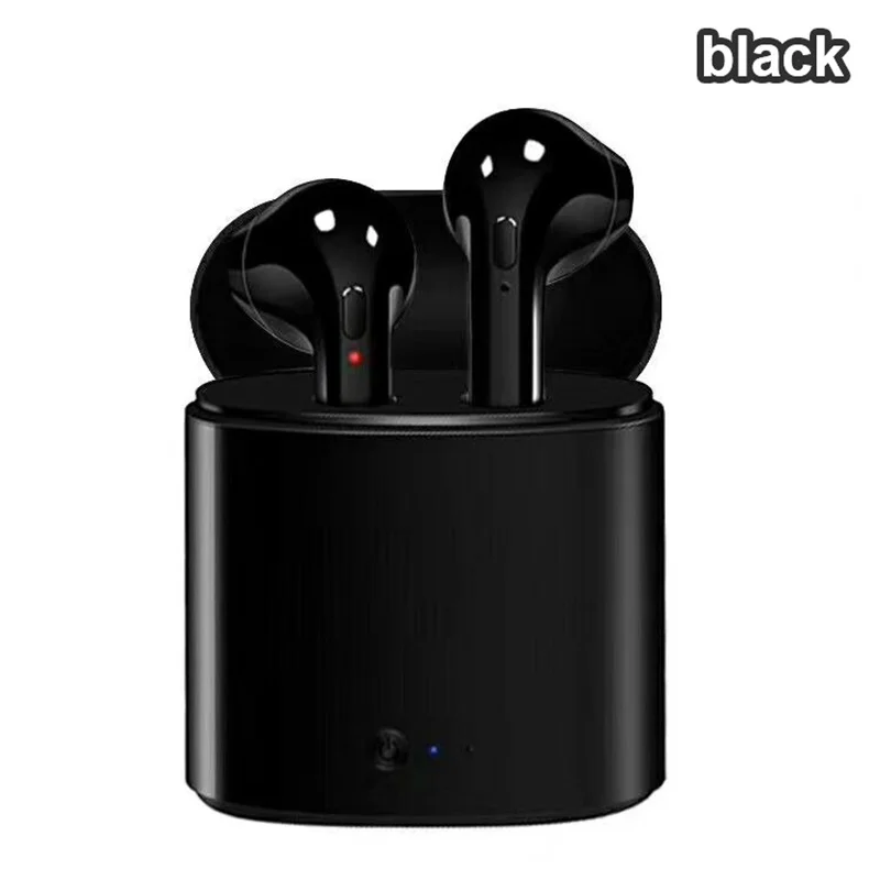 Миниатюрные наушники I7 Bluetooth i7S Беспроводные стереонаушники с двойным ухом и
