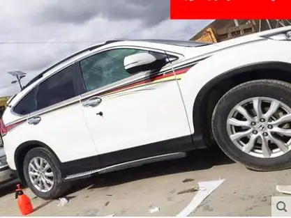 taiwan material Для Zotye T300/T600/T700/SR7/SR9/Damai X5/X7 цветная полоса кузова Lahua линия талии Автомобиля Стикер Украшение кузова автомобиля - Название цвета: taiwan material